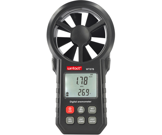 ベーンタイプ風速風量計 データロガー PC/スマホ連動