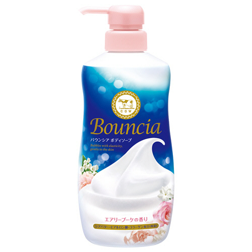 ﾊﾞｳﾝｼｱ ﾎﾞﾃﾞｨｿｰﾌﾟ ｴｱﾘｰﾌﾞｰｹの香り ﾎﾟﾝﾌﾟ付 480ml 1本画像