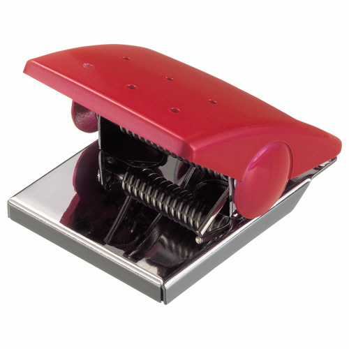 ﾏｸﾞﾈｯﾄｸﾘｯﾌﾟ W43×D53×H33mm ﾚｯﾄﾞ 1個画像