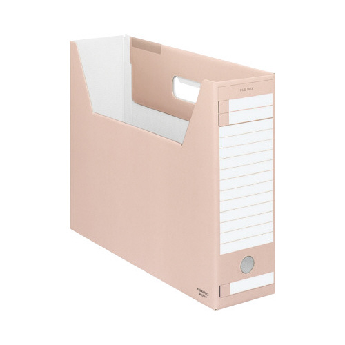 ファイルボックス　Ｄタイプ　Ｂ４横　桃画像