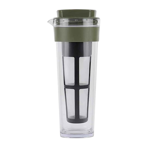 ピッチャー 1.1L スリムジャグ 茶こし付き 横置き 耐熱 プラスチック画像