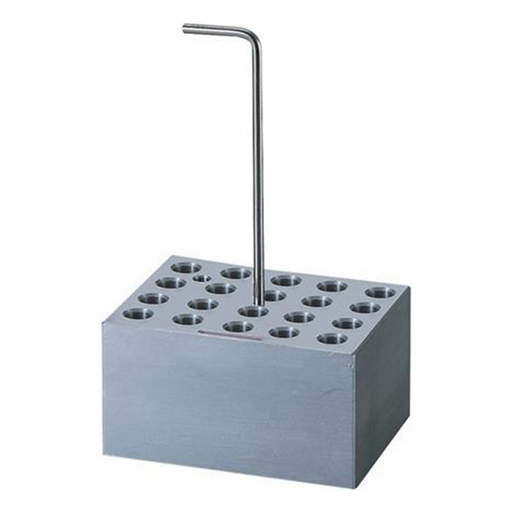 ホットドライバス用アルミブロック　φ10mm試験管　20本用