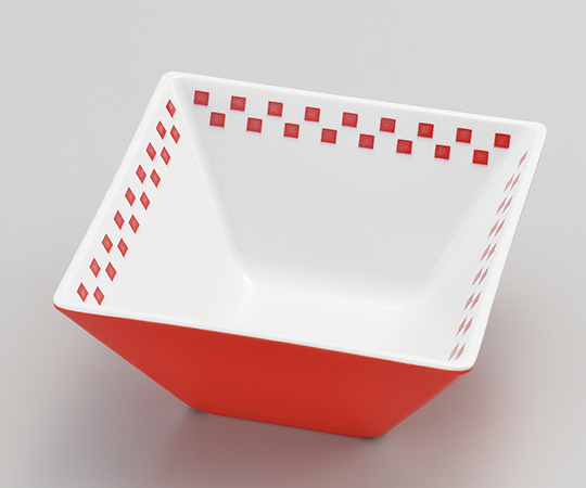 スクエアボウル　10　赤画像