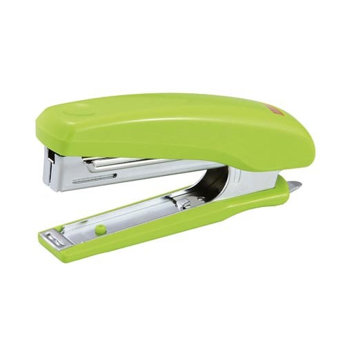 小型ホッチキス　ＨＤ－１０Ｄ　ライトグリーン　３個画像