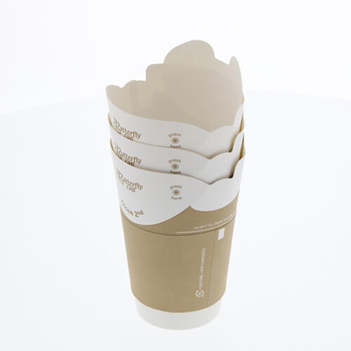 テイクアウトやパッケージに！アイルランド発の紙製バタフライカップ