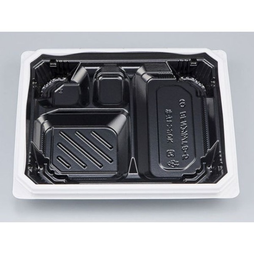 シーピー化成 弁当容器 BFNアルバ8-5 BW 本体 発泡画像