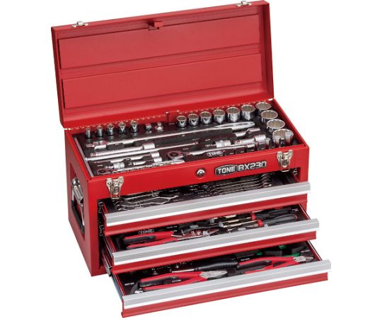 整備用工具セット ツールセット（レッド仕様） 間口508×奥行232×高さ302mm画像