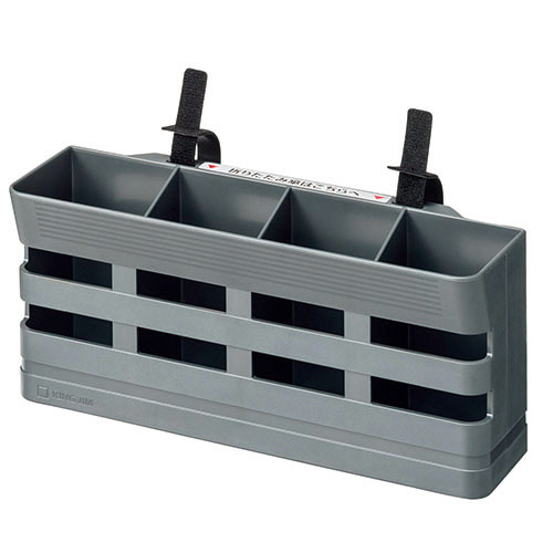 折りたたみ傘のｶｻ立て 4本収納ﾀｲﾌﾟ ﾀﾞｰｸｸﾞﾚｰ 1個画像