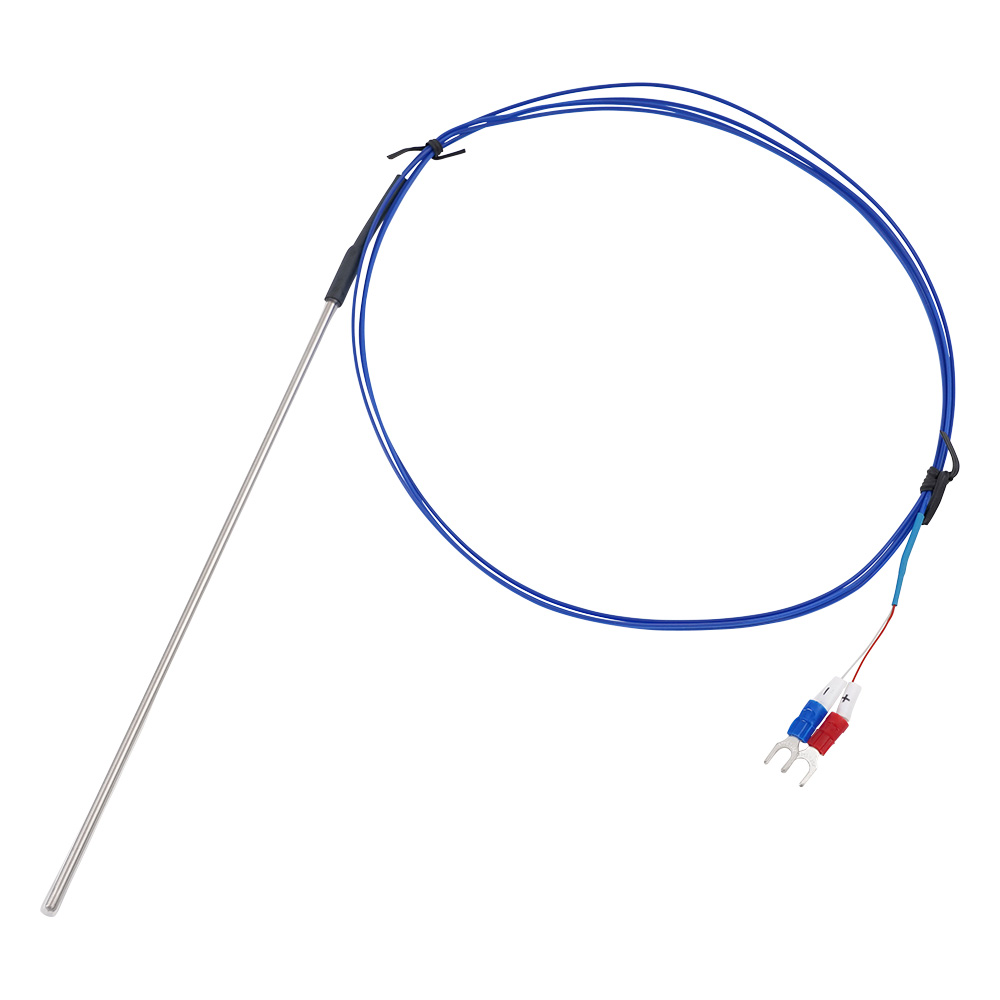 K熱電対（シース型・テフロン（R）被覆）　M4Y端子タイプ　200mm画像