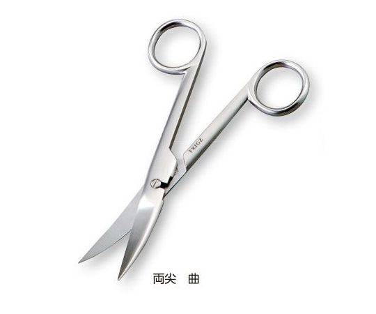 外科剪刀　両尖ハズシ　曲画像