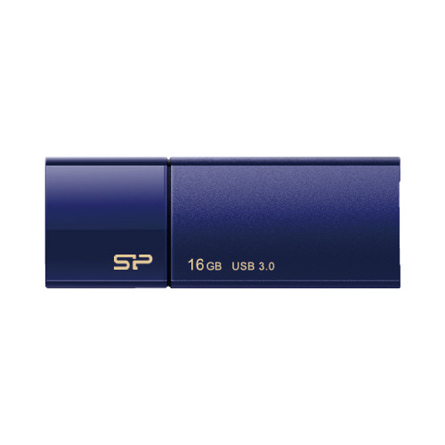 ＵＳＢメモリスライド式Ｂ０５　１６ＧＢ　紺　３個画像