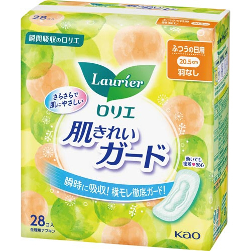 ロリエ肌キレイガード　羽なし　２８個