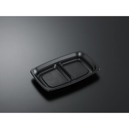 中央化学 弁当容器 CT 香旬 22-15A BK 本体画像