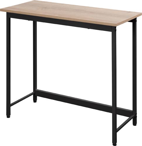 木製デスク　８００×４００　ナチュラル／ブラック