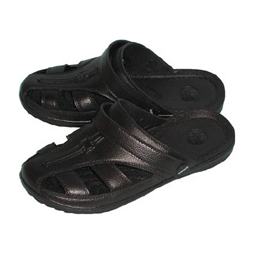 制電ｻﾝﾀﾞﾙ M ﾌﾞﾗｯｸ 1足画像