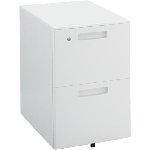 インベント　モバイルワゴンＴ２段　ホワイト画像