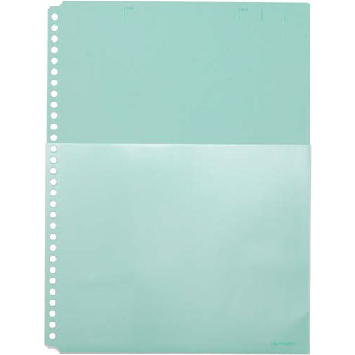 ハーフポケット厚口Ａ４Ｓ　緑