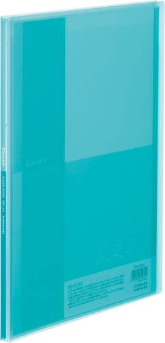 クリヤーブックグラッセルＡ４　１０枚　水色×１０画像