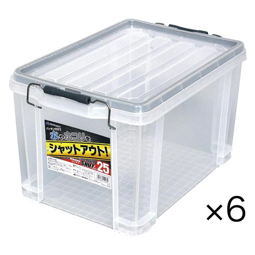 防水シールドコンテナ　（約２１Ｌ）×６画像