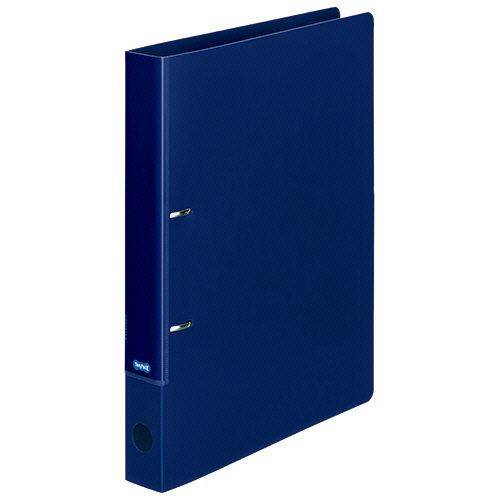 ﾂｲｽﾄDﾘﾝｸﾞﾌｧｲﾙ(OBP配合)A4 2穴 230枚収容 背幅36mm Nﾌﾞﾙｰ 1冊画像