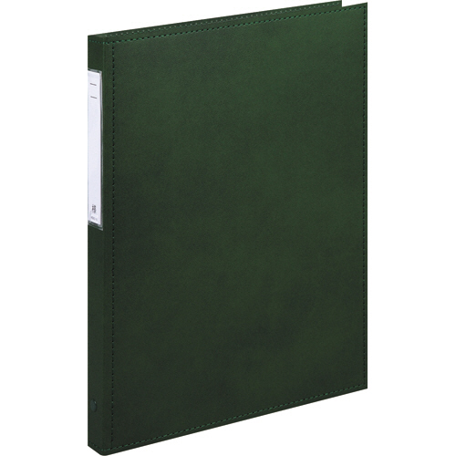 ｶﾙﾃﾌﾞｯｸ(ｽﾀﾝﾀﾞｰﾄﾞ) A4ﾀﾃ 2穴 背幅28mm ｸﾞﾘｰﾝ 1冊画像