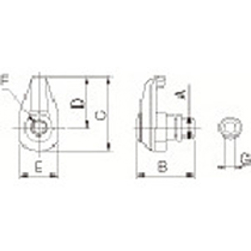 部品 ｸﾗﾝﾌﾟｾｯﾄ 1個画像