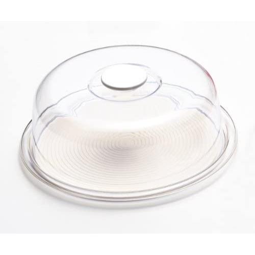 製菓・製パン用品 MT-1200 クリアラブリーハット 丸ケーキ中 ホワイト画像