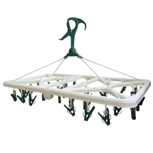 洗濯ハンガー CC角ハンガー 32ピンチ画像