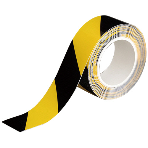 officeﾗｲﾝﾃｰﾌﾟ 50mm×5m ﾄﾗ(黒/黄) 1巻画像