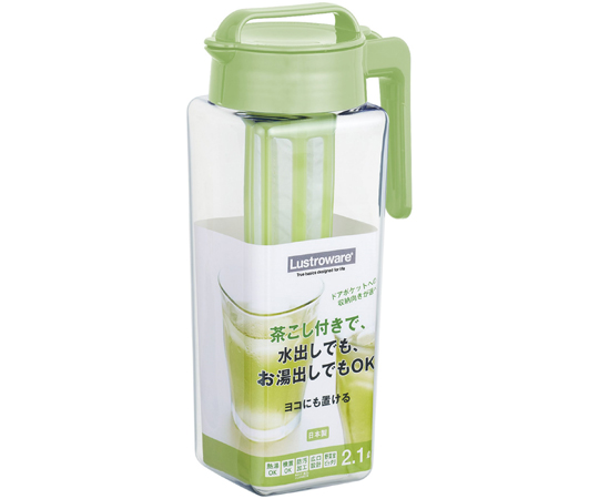 フェローズ茶こし付きピッチャーシリーズ タテヨコ茶こし付スクエアピッチャー 2.1 MC 1ケース(12個×2小箱入)