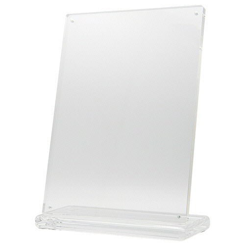 ｱｸﾘﾙｽﾀﾝﾄﾞﾌﾟﾚﾐｱL型 A4ﾀﾃ ｸﾘｱ 1個