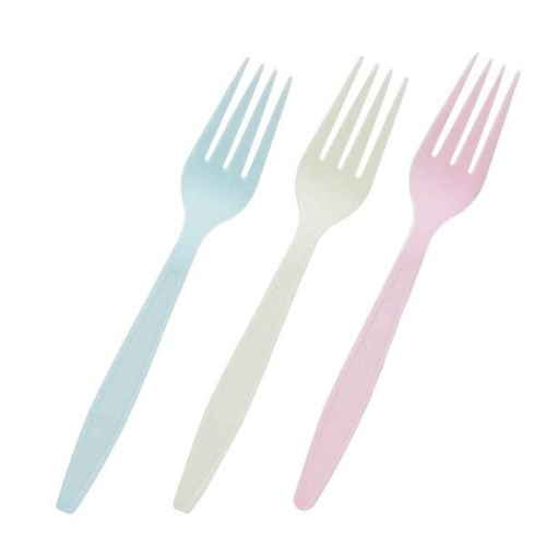 カラーフォーク　17cm　10本入　使い捨て　フォーク　カトラリー画像