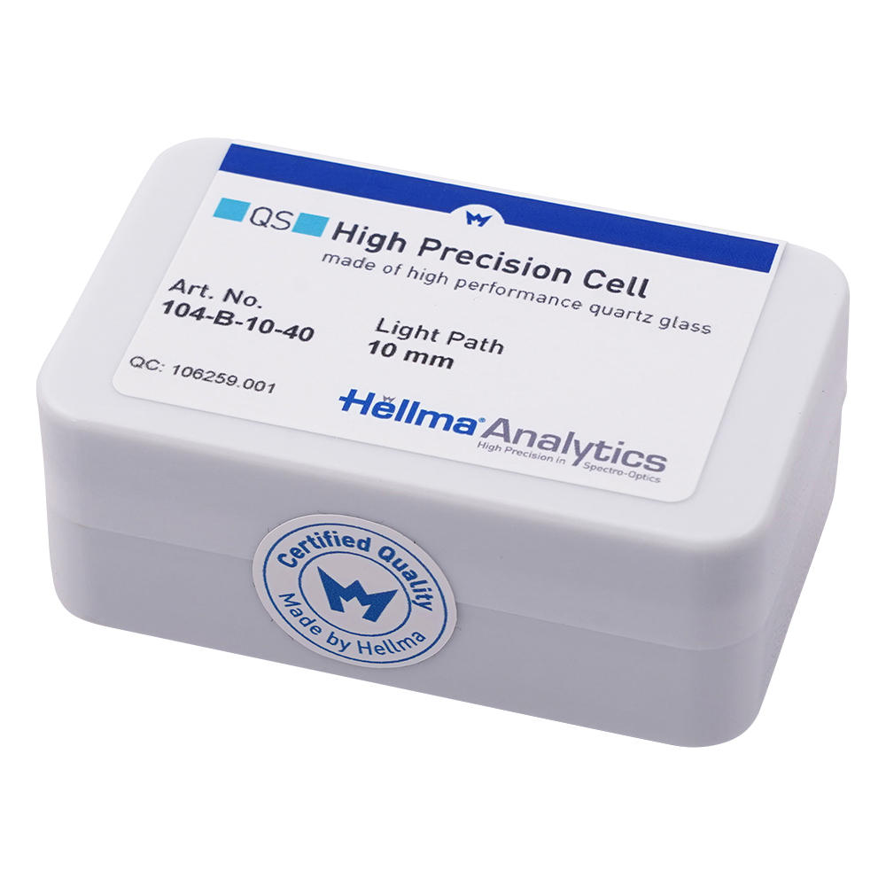 ヘルマ®石英セル　セミマイクロブラック画像