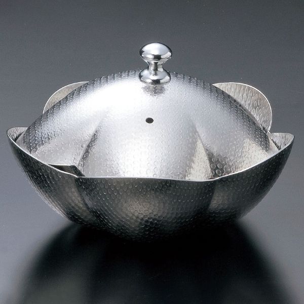 M11-038 しぐれ鍋 小梅 蓋付 マイン画像