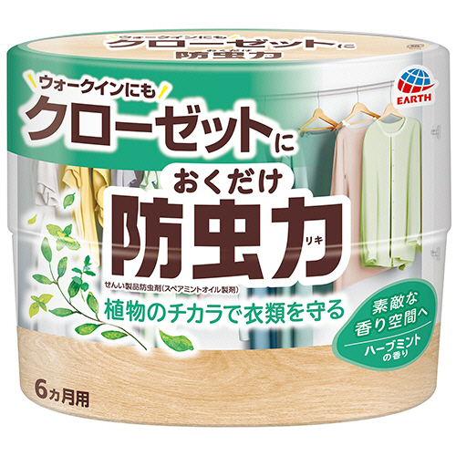 ｸﾛｰｾﾞｯﾄにおくだけ防虫力 ﾊｰﾌﾞﾐﾝﾄの香り 300mL 1個画像
