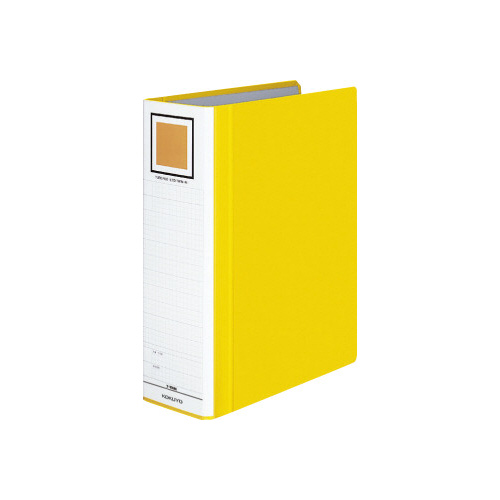 チューブＦエコツインＲ黄Ａ４縦背幅９５ｍｍ画像