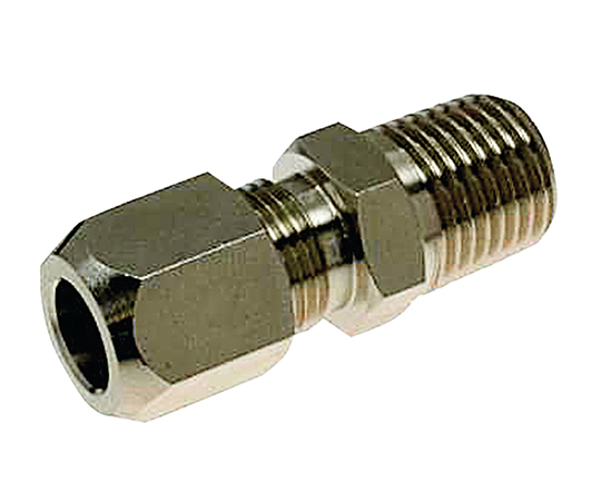 黄銅製リング継手　ハーフユニオン　Φ8mm　R1/8画像