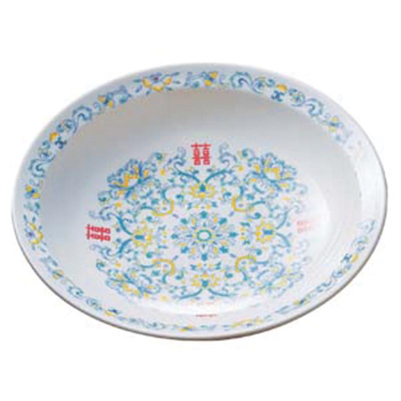 メラミン食器 李園 浅鉢 CD-3-E 台和画像