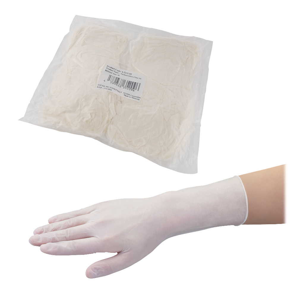 クラス10ニトリル手袋　M　1000枚入画像