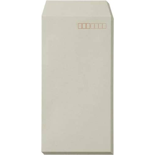 カラークラフト封筒　長３　グレー　１００枚入画像