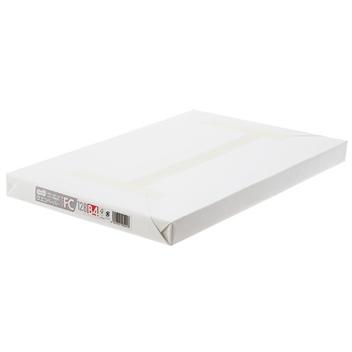 αｴｺﾍﾟｰﾊﾟｰ ﾀｲﾌﾟFC B4 特厚口 128g 1ｾｯﾄ(800枚:200枚x4冊)画像