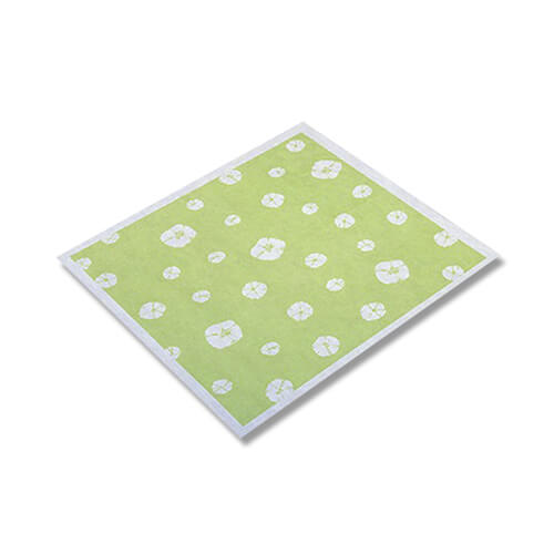 アラカルト 絞グリーン ５０ｃｍ角画像