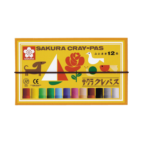 サクラクレパス太巻　１２色　１０パック画像