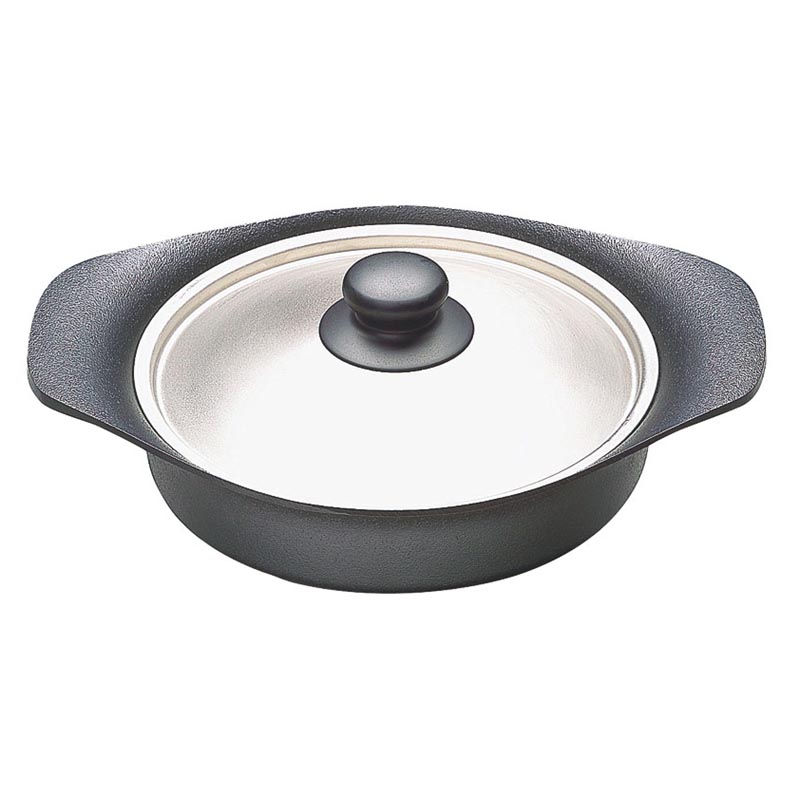 調理道具　12150601　1301柳宗理　オイルパン　22cm　ST蓋付画像
