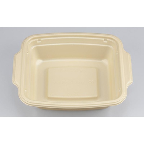 シーピー化成 弁当容器 BFランチ角386 ゴールド 本体画像