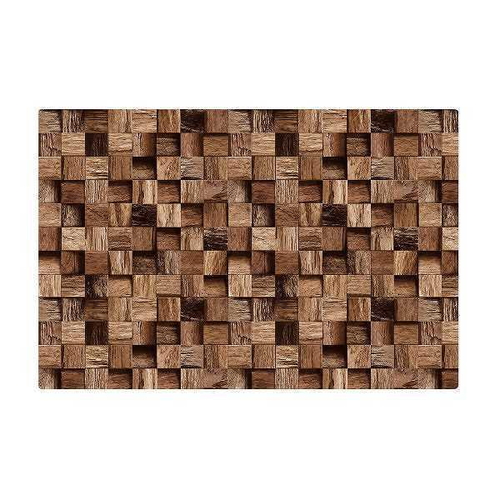 デザインランチョンマット ウッドブロック画像