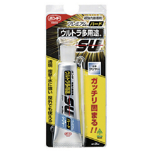 ﾎﾞﾝﾄﾞｳﾙﾄﾗ多用途SUﾌﾟﾚﾐｱﾑﾊｰﾄﾞ 25ml ｸﾘｱｰ 透明 1個画像