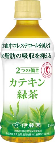 ２つの働き　カテキン緑茶　３５０ｍｌ　２４本画像