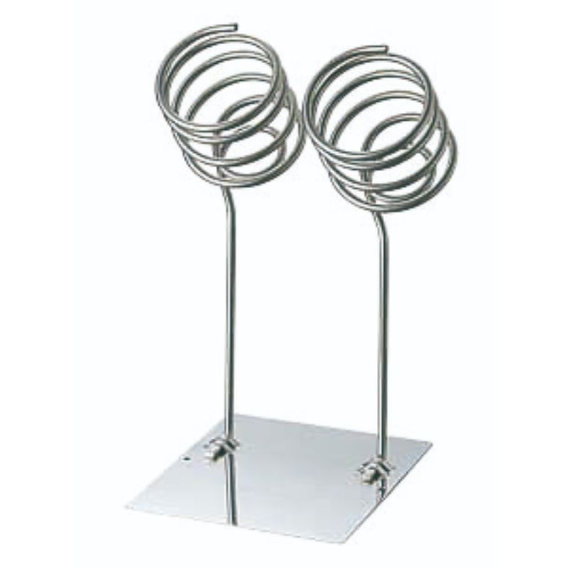 18-8 IKD抗菌 シンプルトングホルダー ダブル 日本メタルワークス画像