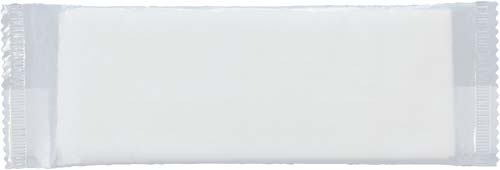 不織布パルプおしぼり　平型　５０枚入